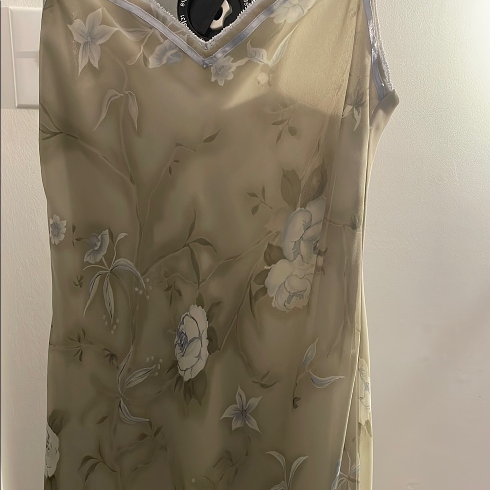Laundry By Shelli Segal Floral Beige Dress